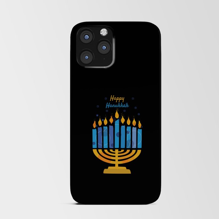 Hanukkah 2021 Candles Menorah Happy Hanukkah iPhone Card Case