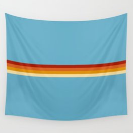 Losna - Classic Retro Summer Stripes Wall Tapestry