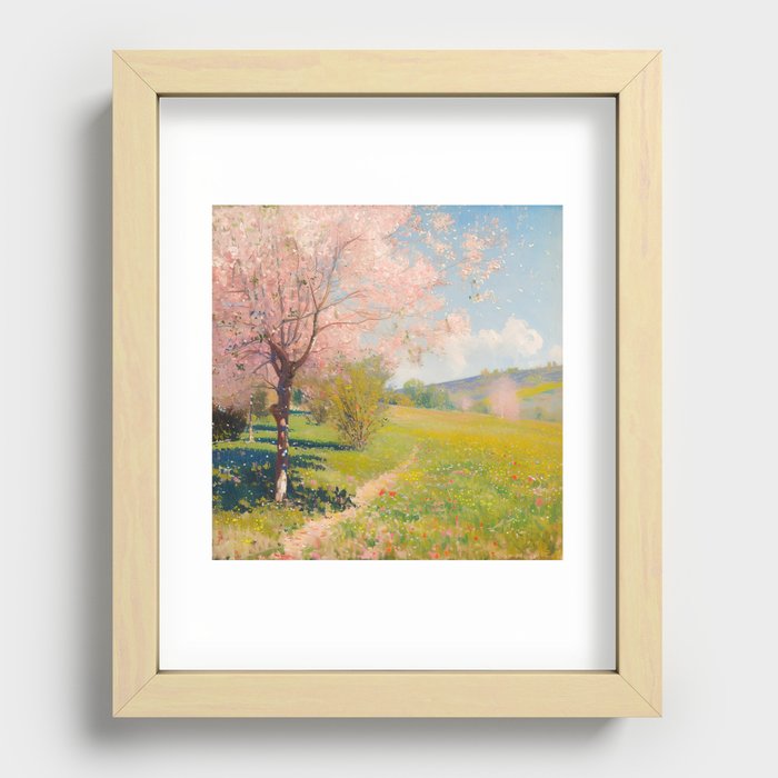 Spring's Radiance #8 Recessed Framed Print