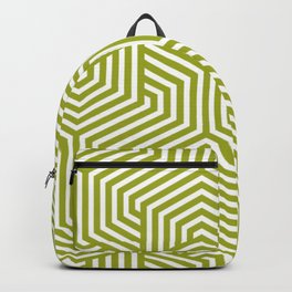 Citron - green - Minimal Vector Seamless Pattern Backpack | Green, Trendy, Makeitcolorful, Vintage, Minimalistic, Vector, Pattern, Digital, Modern, Best 