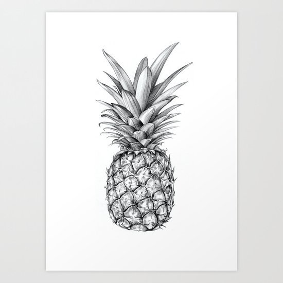 Pineapple Art Print