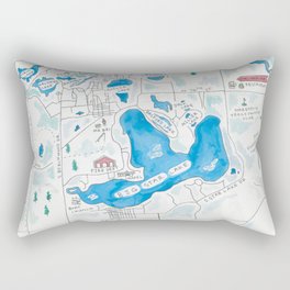 Big Star Lake Rectangular Pillow