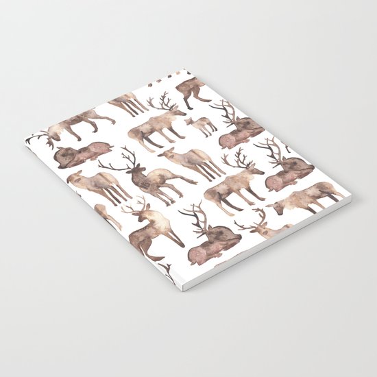 Christmas Reindeer. Notebook