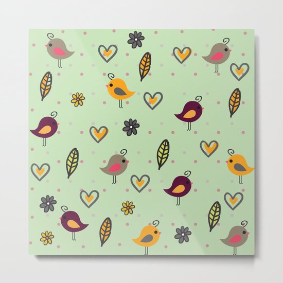 Cute Pattern #2 Metal Print