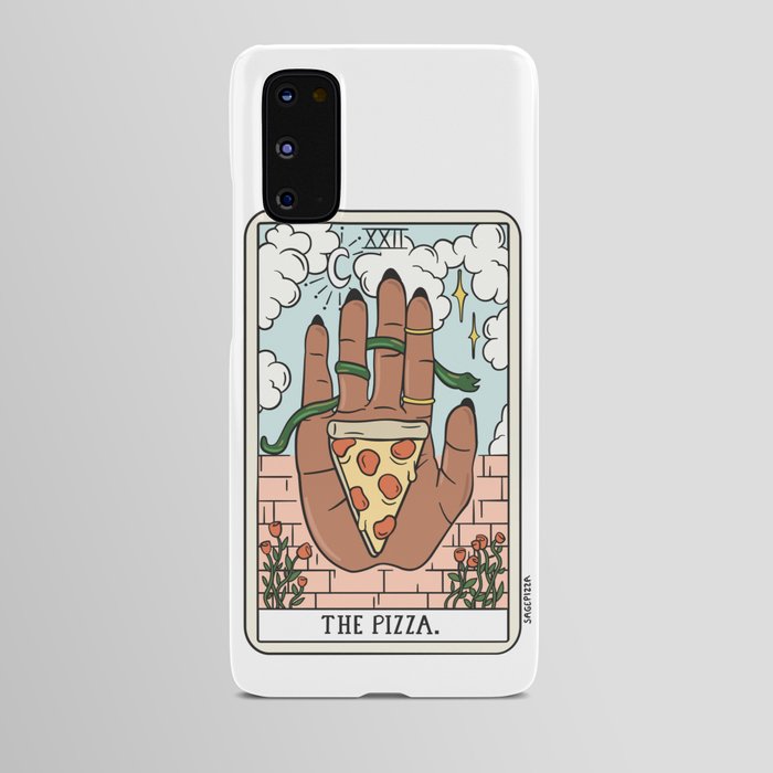 PIZZA READING (DARK) Android Case