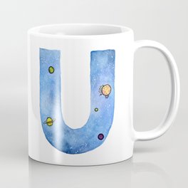 Galaxy Alphabet Series: U Coffee Mug