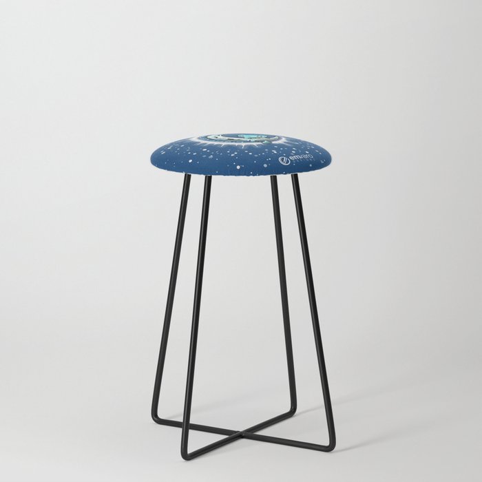 Skribbles: Light Up The Dark Counter Stool