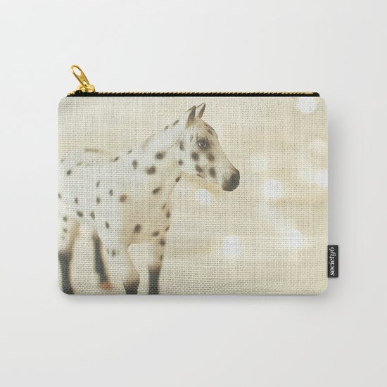 Horse in Winter Carry-All Pouch