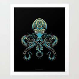 OCTOPUS Art Print