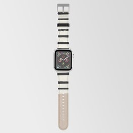 Latte & Stripes Apple Watch Band