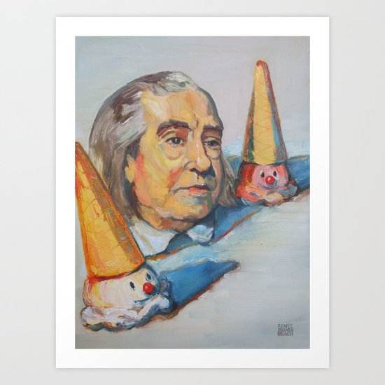 Jeremy Bentham Art Print