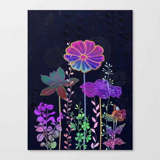 Flower Tales 3 Canvas Print