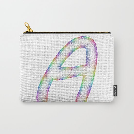 Letter A Carry-All Pouch