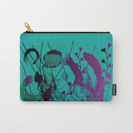 turquoise underwater Carry-All Pouch