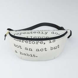 Aristotle We are Fanny Pack