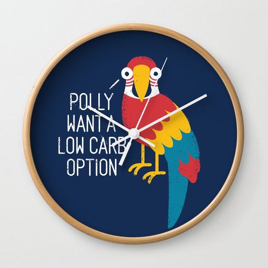Puttin' off the Ritz Wall Clock