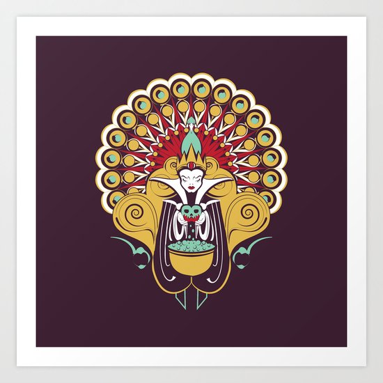 Evil Queen Art Print