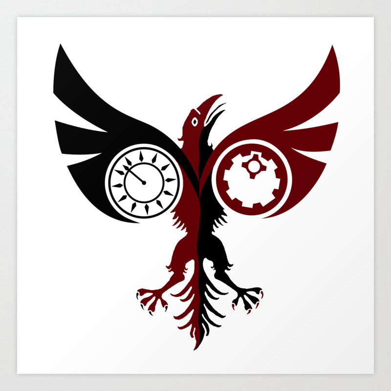 Rwby Branwen Twins Emblem Bird Art Print By Petracore Society6 Rwby Branwen Twins Emblem Bird Art Print By Petracore Society6