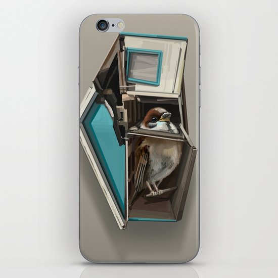 home bird iPhone Skin