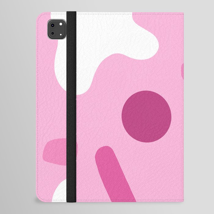 Abstract soft geometry composition 1 iPad Folio Case