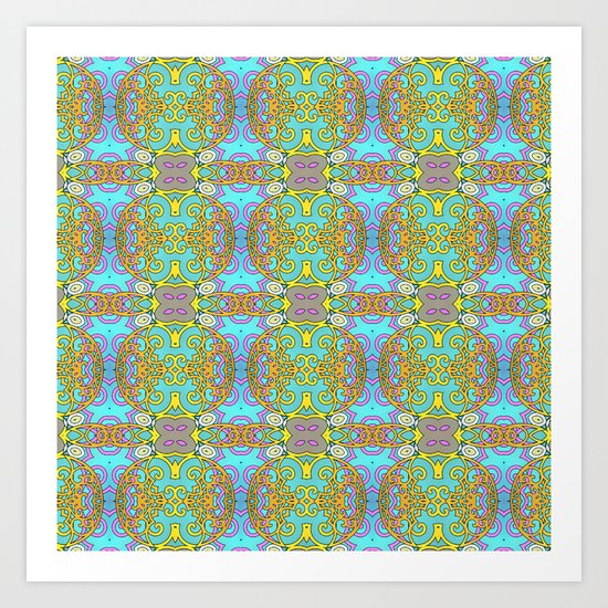 Mix&Match Indian Candy 02 Art Print