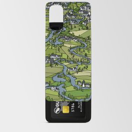 dreaming of village... Android Card Case