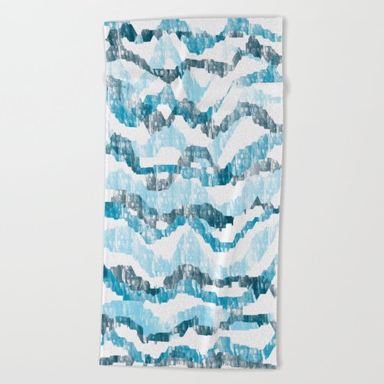 Abstract 158 Beach Towel