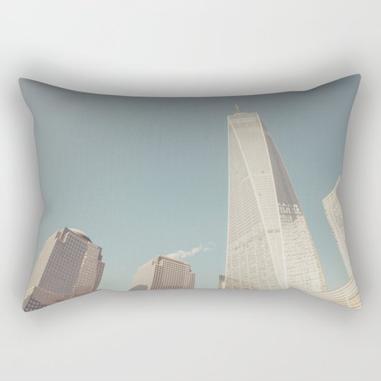 World Sky - New York City Rectangular Pillow