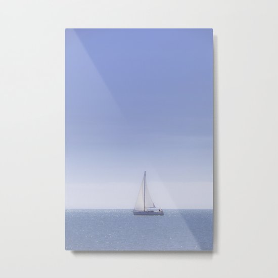 Sailing Metal Print