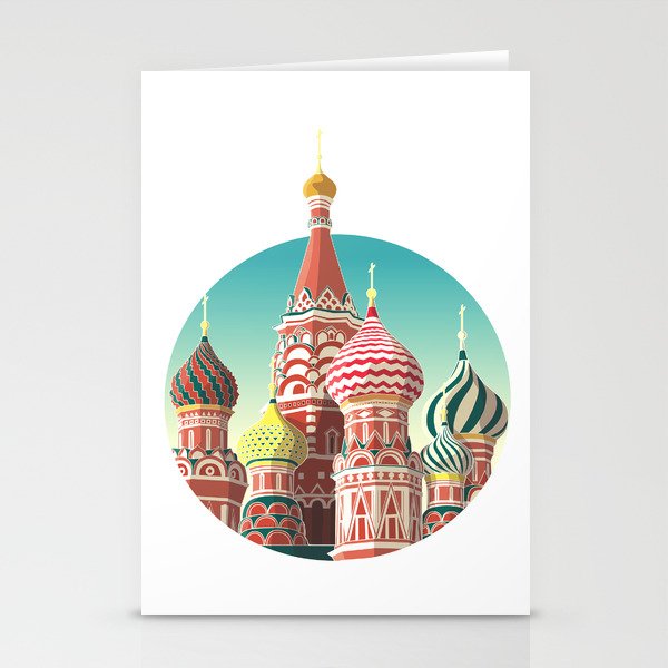 Saint Basil's Cathedral Stationery Cards