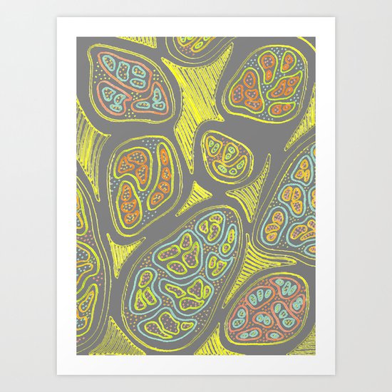 Lemon Peel Art Print