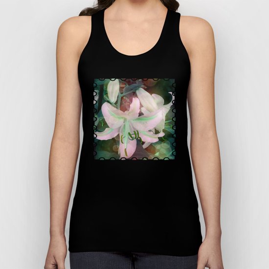 Auras Dancing with the Lilies Unisex Tank Top