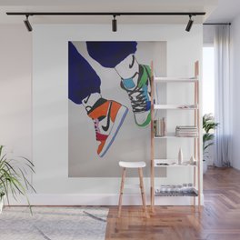 Air Jordan Wall Murals For Any Decor Style Society6