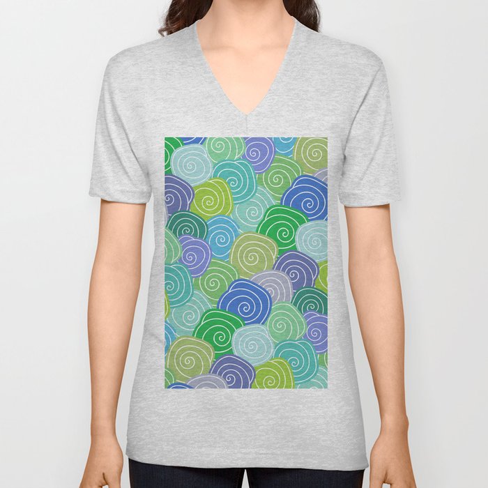 Spring Rolls V Neck T Shirt