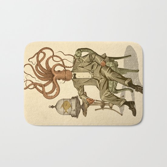 Haircut number 8 Bath Mat