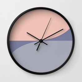 Almond Abstract VI Wall Clock