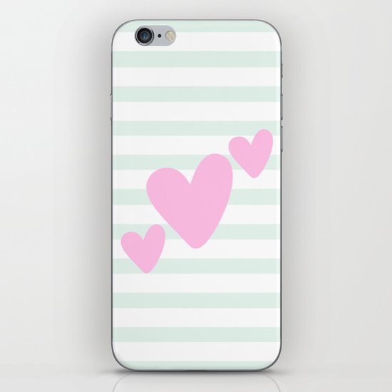 HEARTS iPhone & iPod Skin