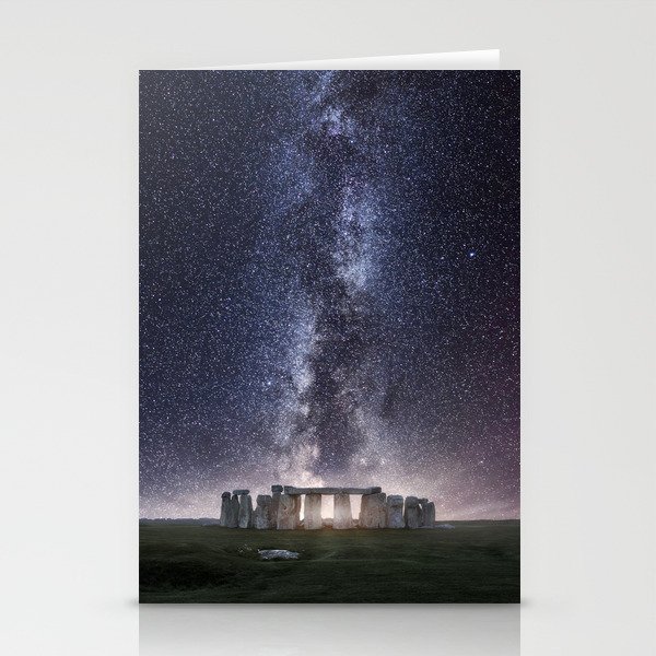 Stonehenge - Milky Way Stationery Cards