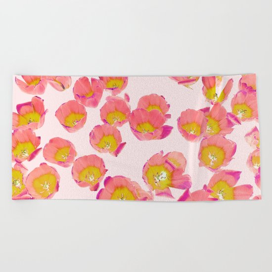 Flower Therapy #society6 #decor #buyart Beach Towel