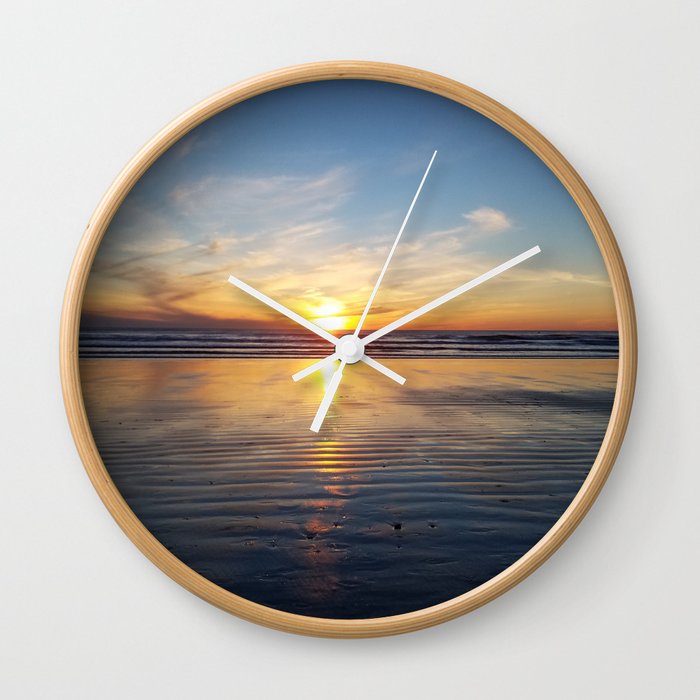 Sunset & Sand Wall Clock