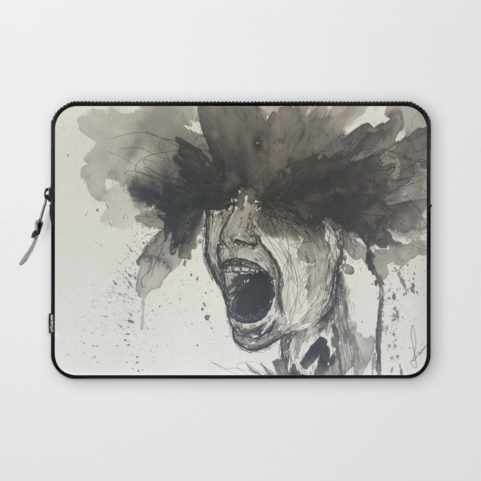 The Pain of Cluster Headaches Laptop Sleeve