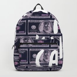 Cash is King Backpack | Graphicdesign, King, Popart, Benjamins, Money, Abstract, Royalty, Dollars, Benjaminfranklin, Concept 