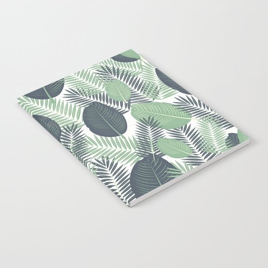 Tropical Leaves Notebook