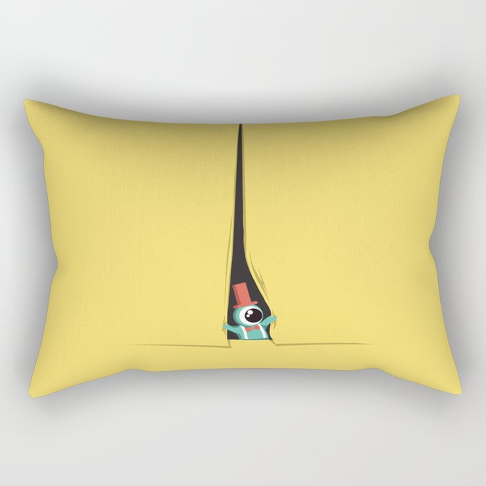 Peek show! Rectangular Pillow