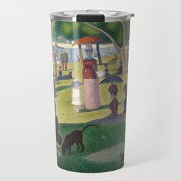 A Sunday on La Grande Jatte by Georges Seurat Travel Mug