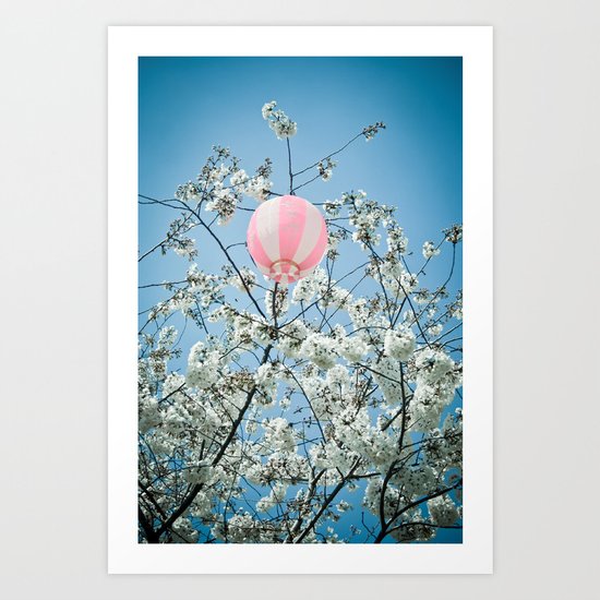 Cherry Bloosom Time Art Print