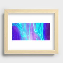 light painting Recessed Framed Print