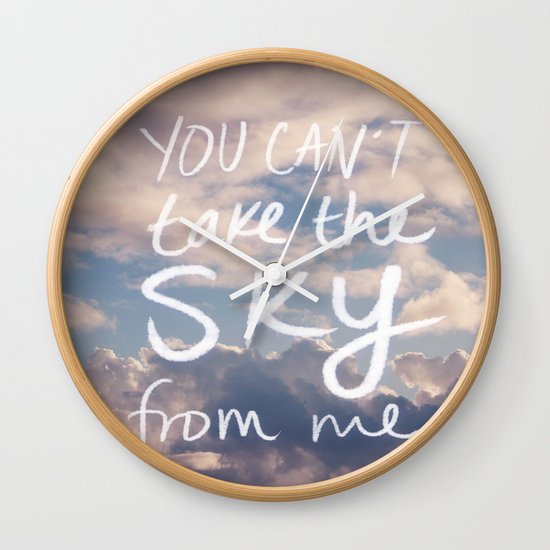 Sky Wall Clock
