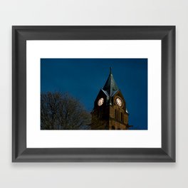 Church Clocktower Framed Art Print