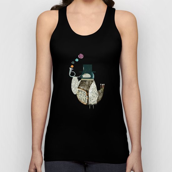 the dapper bird Unisex Tank Top